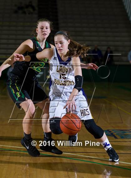 Thumbnail 1 in Eldred vs. Heuvelton Central (NYSPHSAA Class D Semifinal) photogallery.