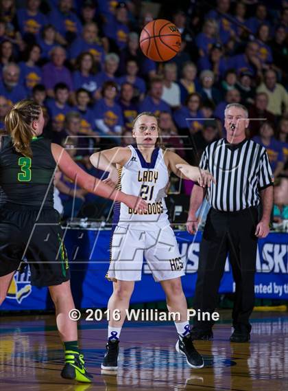 Thumbnail 3 in Eldred vs. Heuvelton Central (NYSPHSAA Class D Semifinal) photogallery.