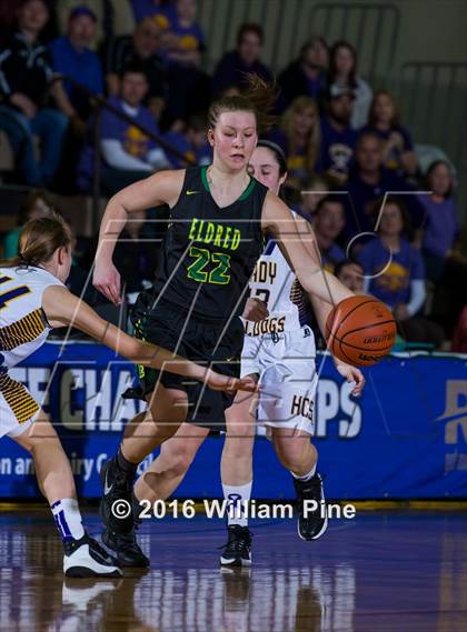 Thumbnail 1 in Eldred vs. Heuvelton Central (NYSPHSAA Class D Semifinal) photogallery.