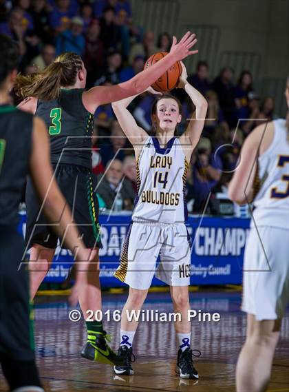 Thumbnail 3 in Eldred vs. Heuvelton Central (NYSPHSAA Class D Semifinal) photogallery.