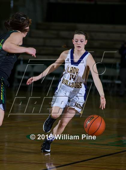 Thumbnail 3 in Eldred vs. Heuvelton Central (NYSPHSAA Class D Semifinal) photogallery.