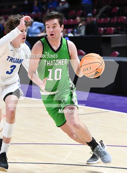 Thumbnail 2 in Thatcher vs. Valley Christian (AIA 3A Quarterfinal)  photogallery.