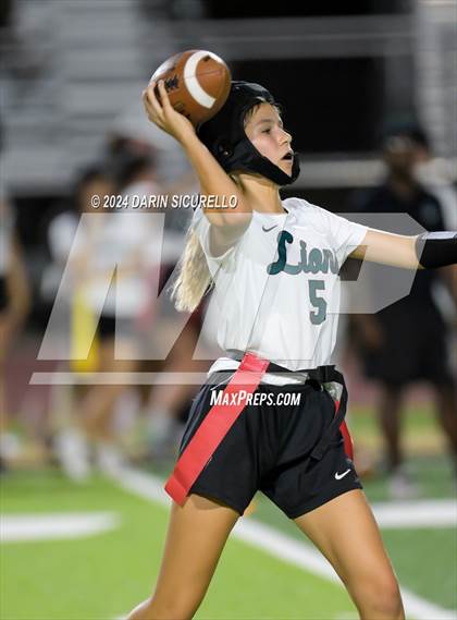 Thumbnail 2 in Campo Verde vs St. John Paul II Catholic (Make Your Mark Invitational) photogallery.