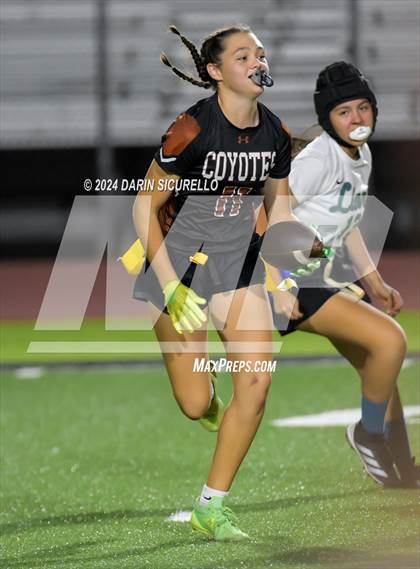 Thumbnail 3 in Campo Verde vs St. John Paul II Catholic (Make Your Mark Invitational) photogallery.