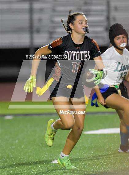 Thumbnail 1 in Campo Verde vs St. John Paul II Catholic (Make Your Mark Invitational) photogallery.