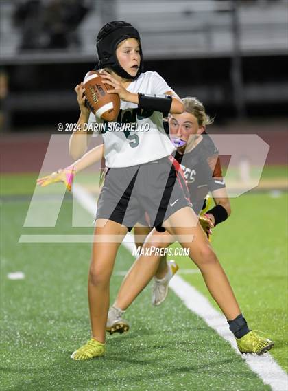 Thumbnail 3 in Campo Verde vs St. John Paul II Catholic (Make Your Mark Invitational) photogallery.