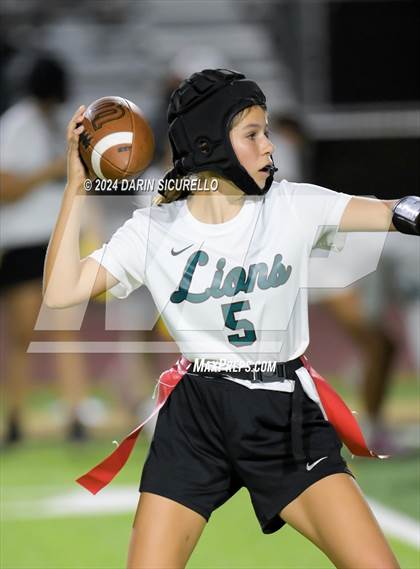 Thumbnail 1 in Campo Verde vs St. John Paul II Catholic (Make Your Mark Invitational) photogallery.