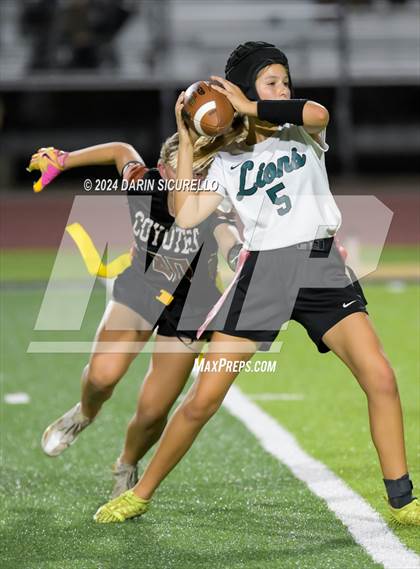 Thumbnail 1 in Campo Verde vs St. John Paul II Catholic (Make Your Mark Invitational) photogallery.