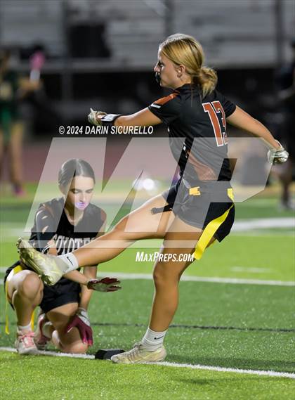 Thumbnail 3 in Campo Verde vs St. John Paul II Catholic (Make Your Mark Invitational) photogallery.
