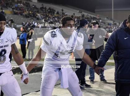 Thumbnail 3 in De La Salle vs.St. John Bosco (CIF State Open Division Final) photogallery.