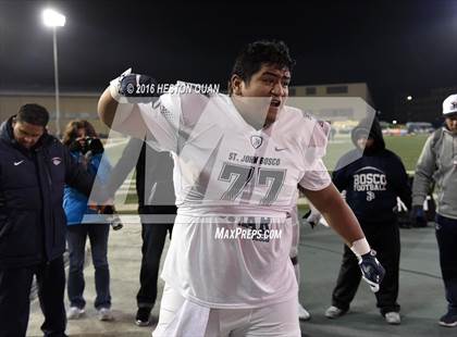 Thumbnail 1 in De La Salle vs.St. John Bosco (CIF State Open Division Final) photogallery.