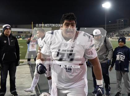 Thumbnail 1 in De La Salle vs.St. John Bosco (CIF State Open Division Final) photogallery.