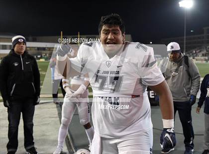 Thumbnail 3 in De La Salle vs.St. John Bosco (CIF State Open Division Final) photogallery.