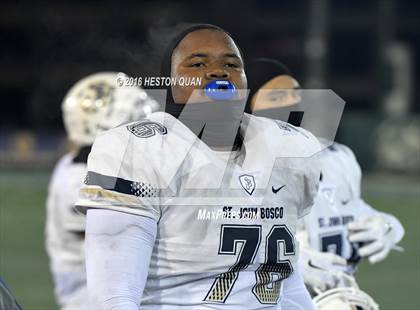 Thumbnail 1 in De La Salle vs.St. John Bosco (CIF State Open Division Final) photogallery.