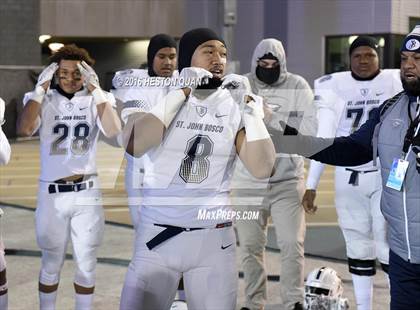 Thumbnail 1 in De La Salle vs.St. John Bosco (CIF State Open Division Final) photogallery.