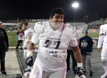 Thumbnail 3 in De La Salle vs.St. John Bosco (CIF State Open Division Final) photogallery.