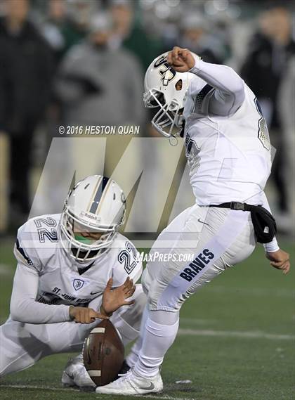 Thumbnail 1 in De La Salle vs.St. John Bosco (CIF State Open Division Final) photogallery.