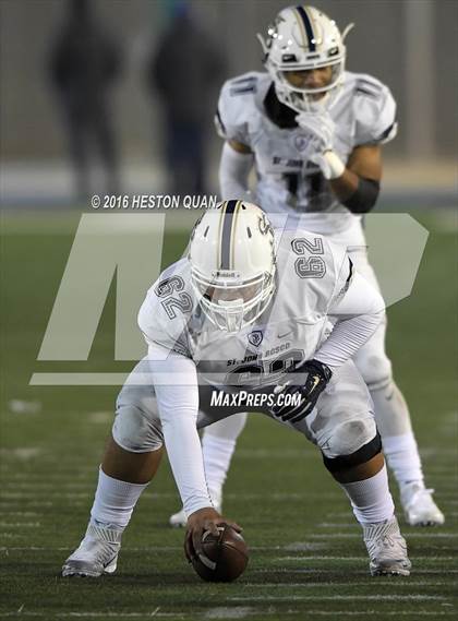 Thumbnail 3 in De La Salle vs.St. John Bosco (CIF State Open Division Final) photogallery.