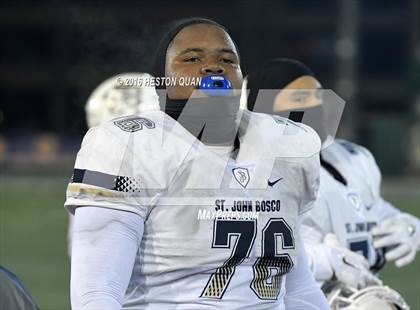 Thumbnail 3 in De La Salle vs.St. John Bosco (CIF State Open Division Final) photogallery.