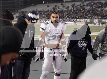 Thumbnail 1 in De La Salle vs.St. John Bosco (CIF State Open Division Final) photogallery.