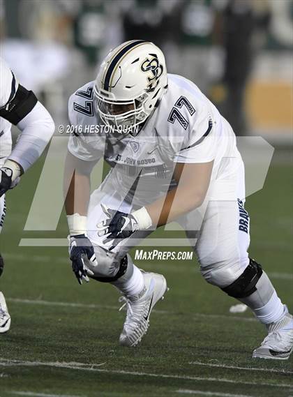 Thumbnail 3 in De La Salle vs.St. John Bosco (CIF State Open Division Final) photogallery.