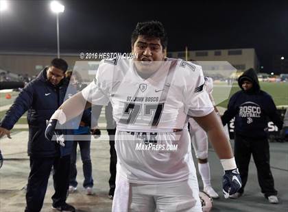Thumbnail 2 in De La Salle vs.St. John Bosco (CIF State Open Division Final) photogallery.