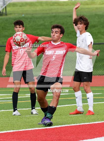 Thumbnail 1 in Nashoba Regional @ St. John's (scrimmage) photogallery.