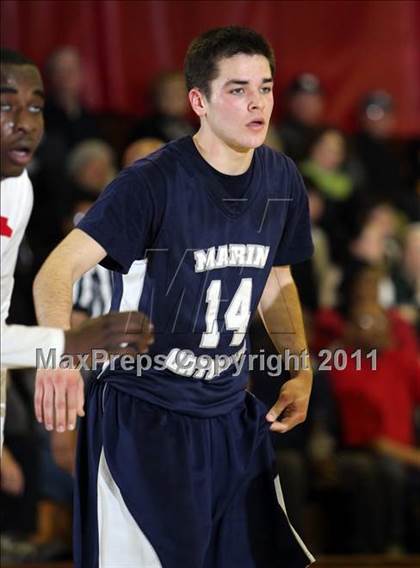 Thumbnail 2 in St. Mary's vs. Marin Catholic (CIF NCS D4 Playoffs) photogallery.