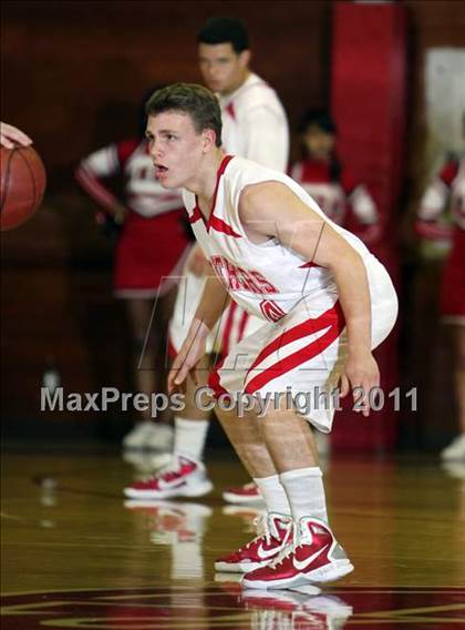 Thumbnail 3 in St. Mary's vs. Marin Catholic (CIF NCS D4 Playoffs) photogallery.