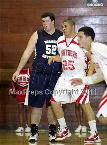 Thumbnail 2 in St. Mary's vs. Marin Catholic (CIF NCS D4 Playoffs) photogallery.