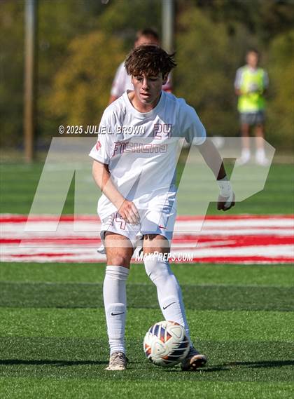 Thumbnail 3 in Hamilton Southeastern vs. Fishers (IHSAA 3A Section 8 Final) photogallery.