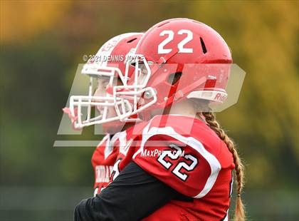Thumbnail 1 in Finney/Northstar Christian Academy @ Red Jacket   (NYSPHSAA Section V 8-Man Quarterfinal) photogallery.