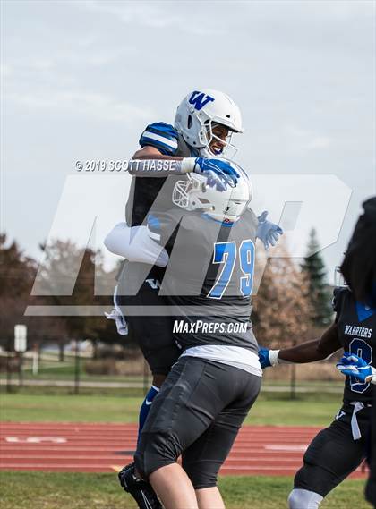 Thumbnail 1 in Walled Lake Western vs. Mona Shores (MHSAA D2 Semifinal)  photogallery.