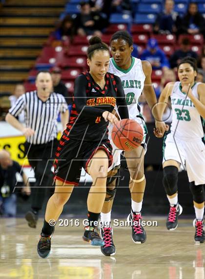 Thumbnail 1 in St. Mary's vs St. Francis (CIF SJS D1 Final) photogallery.