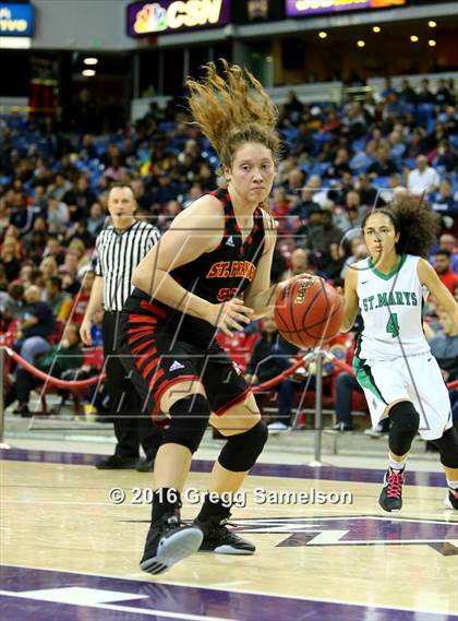 Thumbnail 2 in St. Mary's vs St. Francis (CIF SJS D1 Final) photogallery.