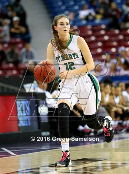 Thumbnail 3 in St. Mary's vs St. Francis (CIF SJS D1 Final) photogallery.