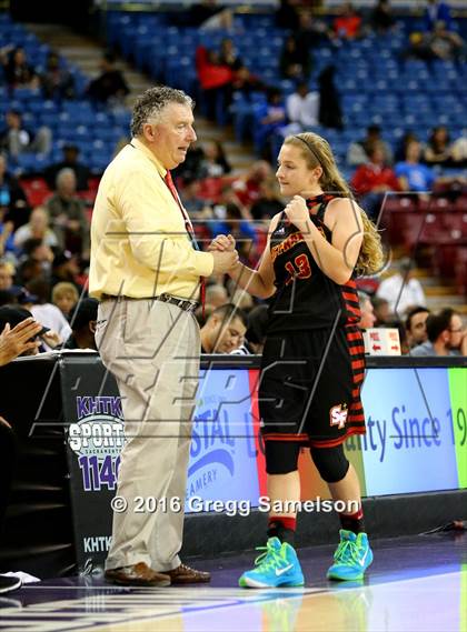 Thumbnail 2 in St. Mary's vs St. Francis (CIF SJS D1 Final) photogallery.