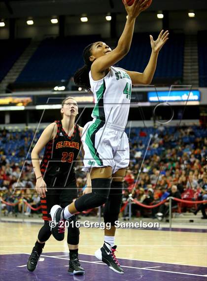 Thumbnail 2 in St. Mary's vs St. Francis (CIF SJS D1 Final) photogallery.
