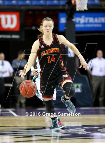 Thumbnail 2 in St. Mary's vs St. Francis (CIF SJS D1 Final) photogallery.