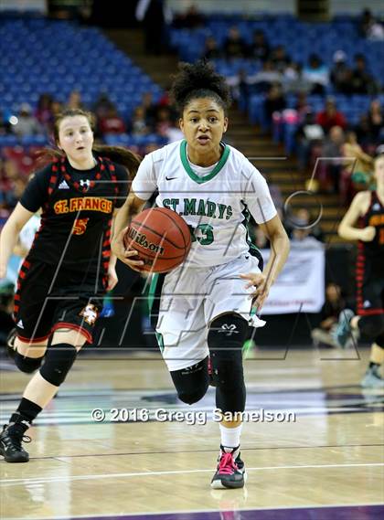 Thumbnail 1 in St. Mary's vs St. Francis (CIF SJS D1 Final) photogallery.