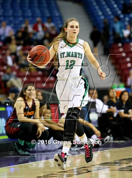 Thumbnail 1 in St. Mary's vs St. Francis (CIF SJS D1 Final) photogallery.