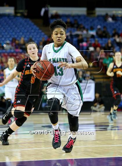 Thumbnail 2 in St. Mary's vs St. Francis (CIF SJS D1 Final) photogallery.
