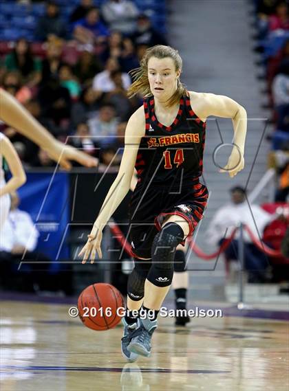 Thumbnail 2 in St. Mary's vs St. Francis (CIF SJS D1 Final) photogallery.