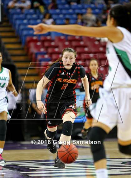 Thumbnail 3 in St. Mary's vs St. Francis (CIF SJS D1 Final) photogallery.