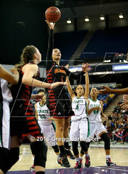 Thumbnail 3 in St. Mary's vs St. Francis (CIF SJS D1 Final) photogallery.