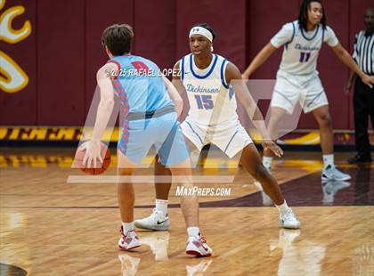 Thumbnail 3 in Dickinson vs. Pearce (McDonald's Texas Invitational Tournament) photogallery.