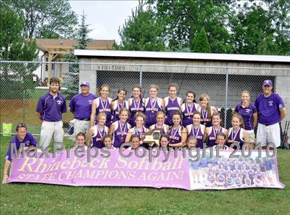 Thumbnail 2 in Rhinebeck vs Hoosick Falls (NYSPHSAA Class C Final) photogallery.