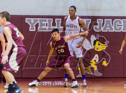 Thumbnail 2 in Los Fresnos vs. St. Anthony photogallery.