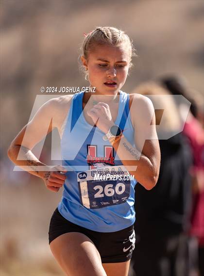 Thumbnail 2 in CHSAA 5A Cross Country Final photogallery.