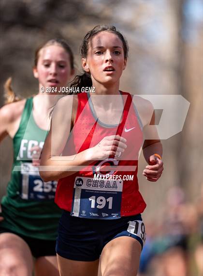 Thumbnail 3 in CHSAA 5A Cross Country Final photogallery.